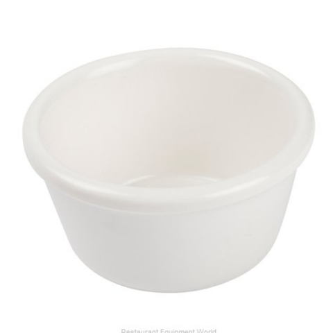 Winco winrp6w Ramikin blanco de 6oz en melamina Docena