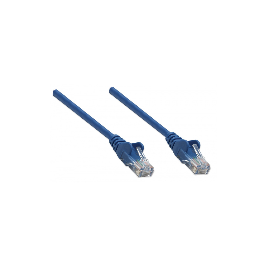 Intellinet 338400 Cable Patch Cat 5 E, Utp 5.0 F, 1.5 Mts, Azul