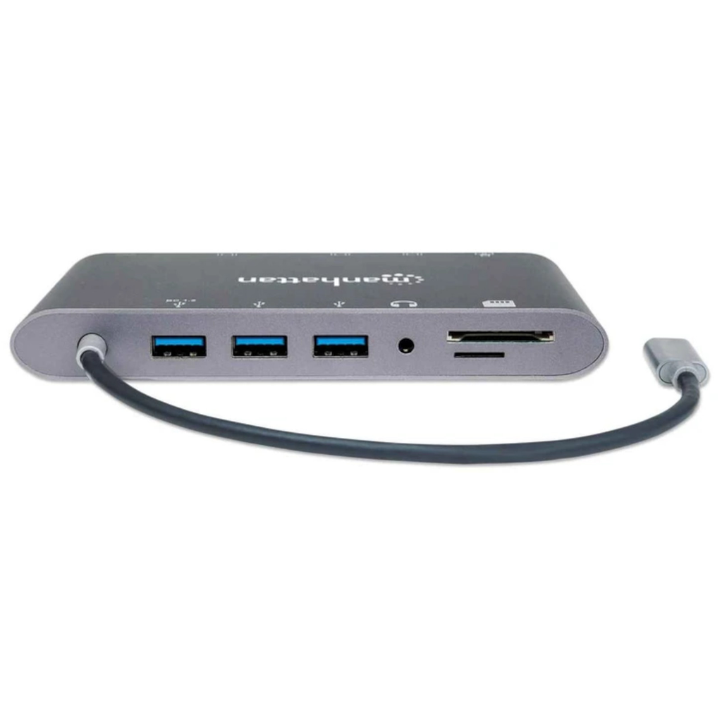 Estación Docking USB-C SuperVelocidad 7 en 1