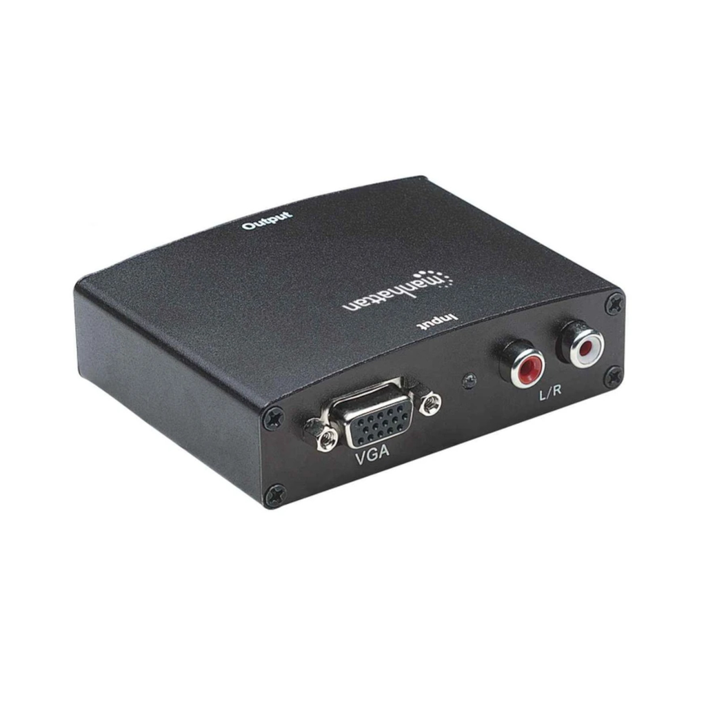 Manhattan 177351 Convertidor De Video Svga/Audio A Hdmi