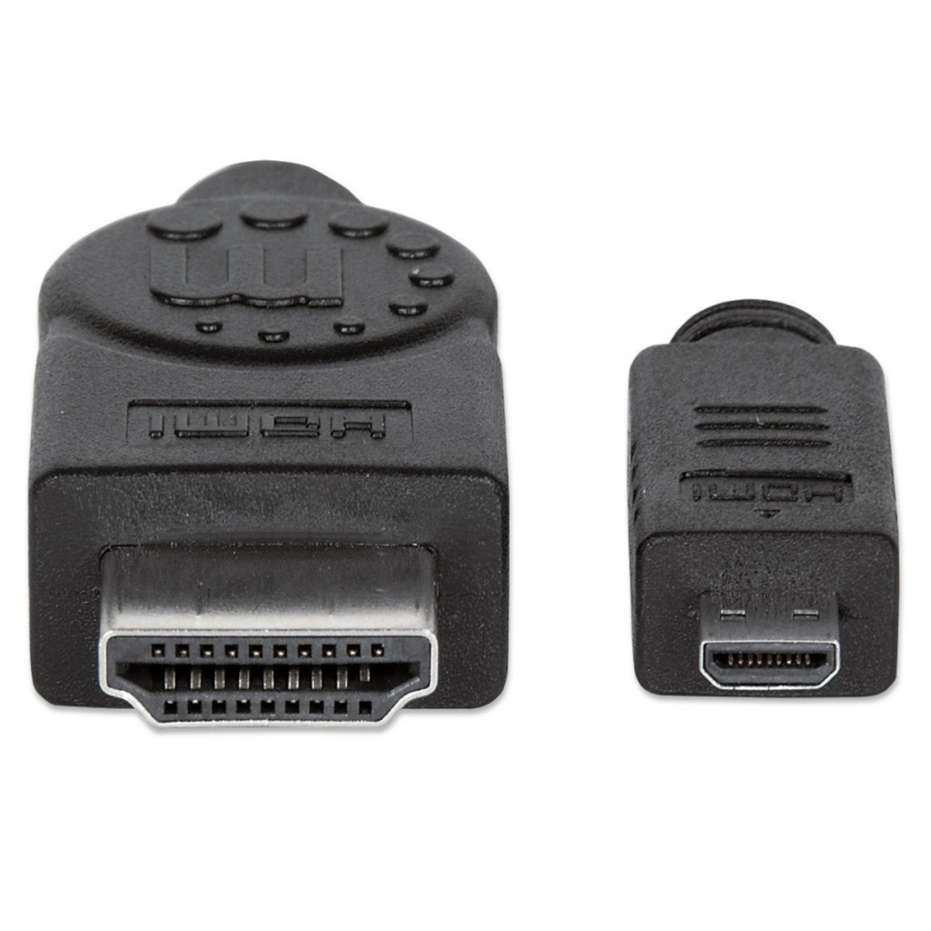 Manhattan 324427 Cable Video Hdmi M Micro 2 M Y Ethernet