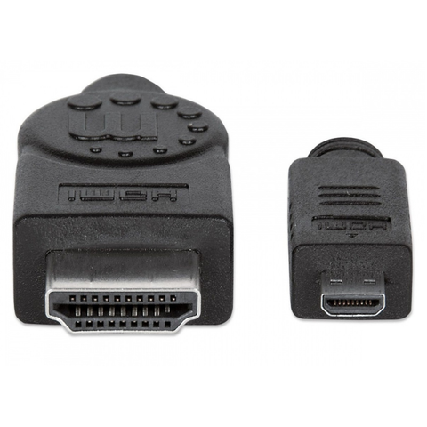 Manhattan 324427 Cable Video Hdmi M Micro 2 M Y Ethernet
