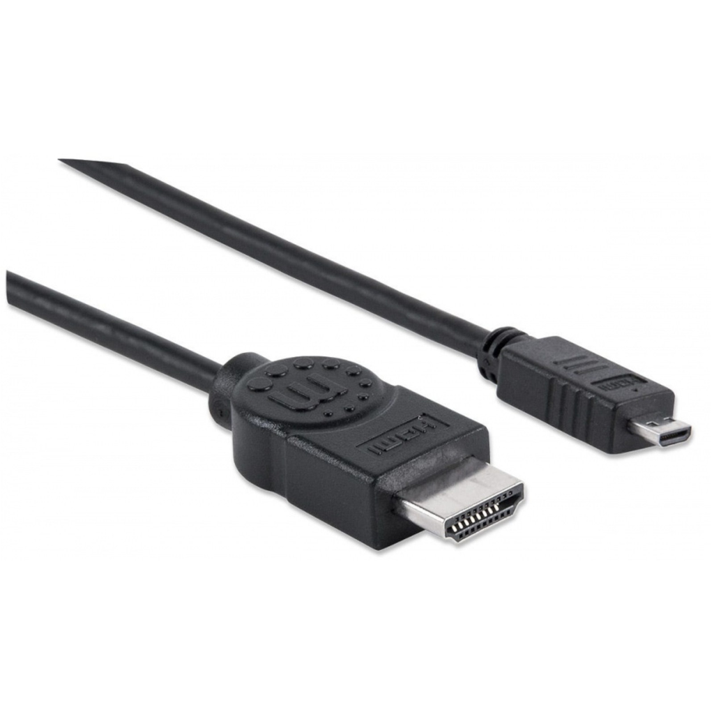 Manhattan 324427 Cable Video Hdmi M Micro 2 M Y Ethernet