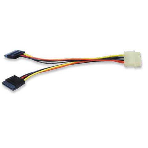 Manhattan 349369 Cable De Corriente Sata En Y