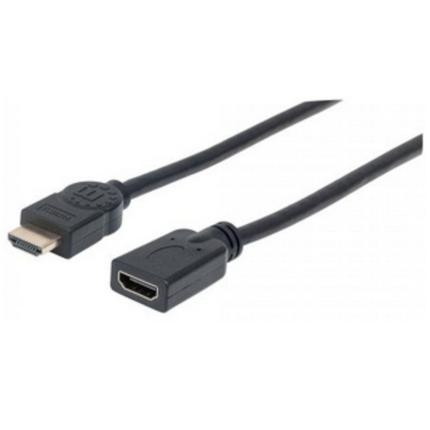 Manhattan Cable HDMI A Macho - HDMI A Hembra, 1.8 Metros