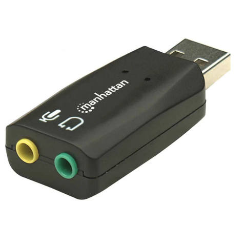 Manhattan 150859 Tarjeta De Sonido Usb 2.0 5.1