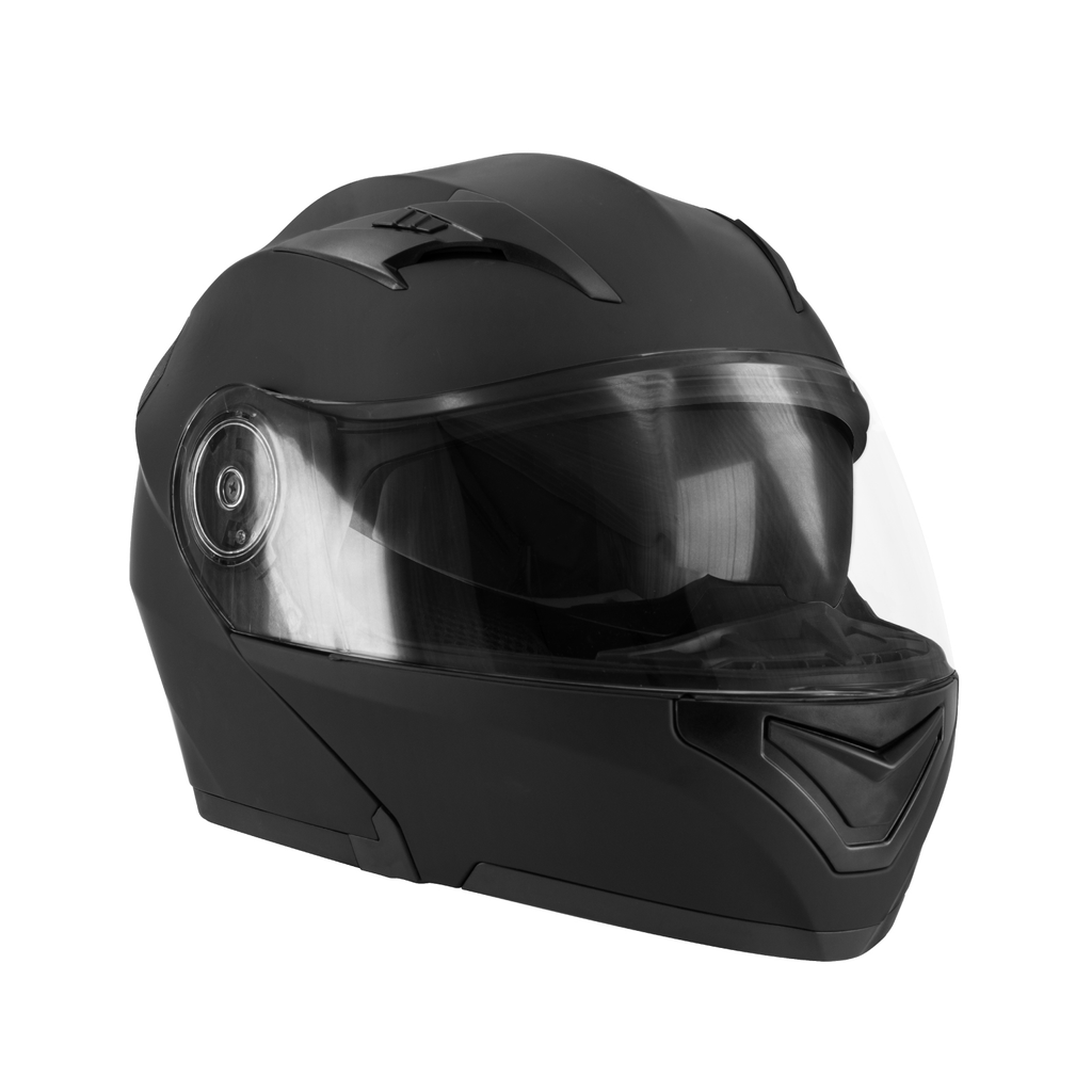 Casco Motocicleta Abatible Deportivo Certificado Visor Doble