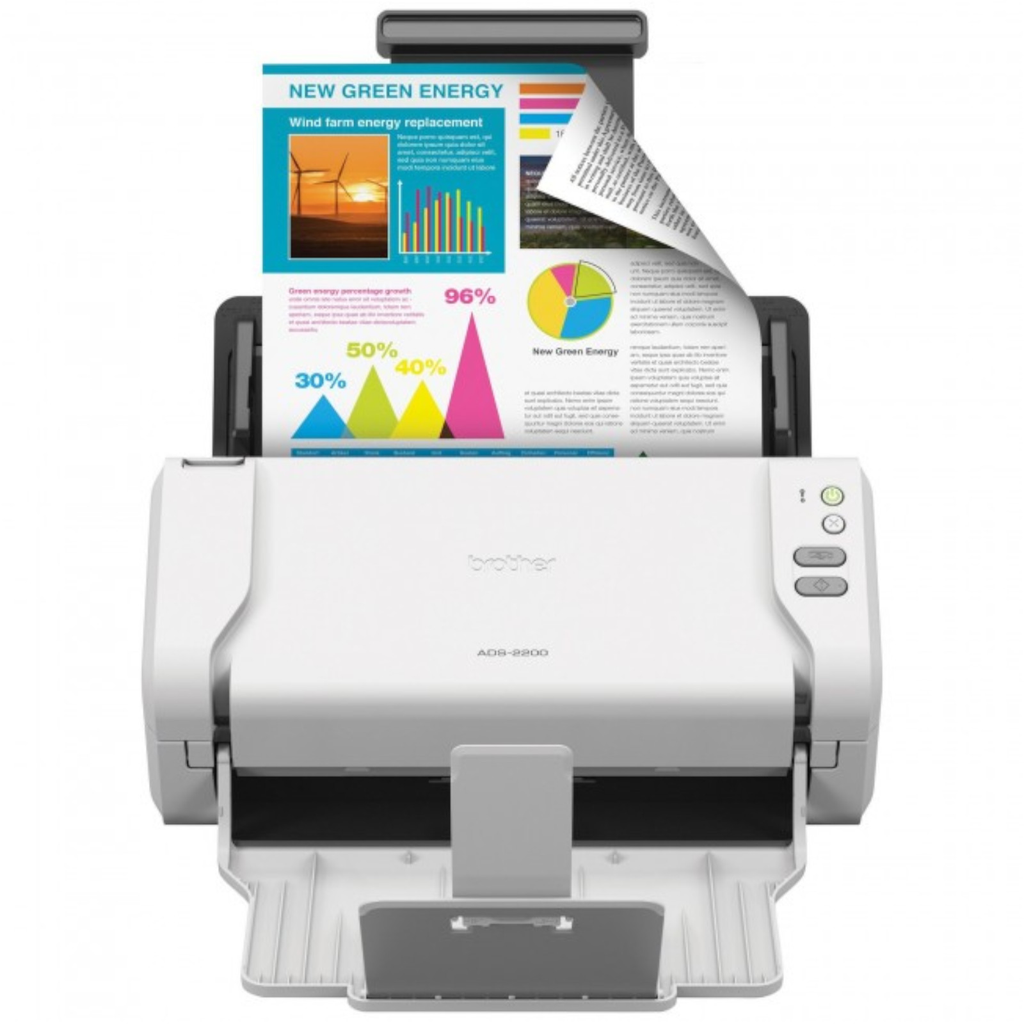 Brother ADS-2200 Escaner De Escritorio Duplex Hi-Speed Usb 2.0