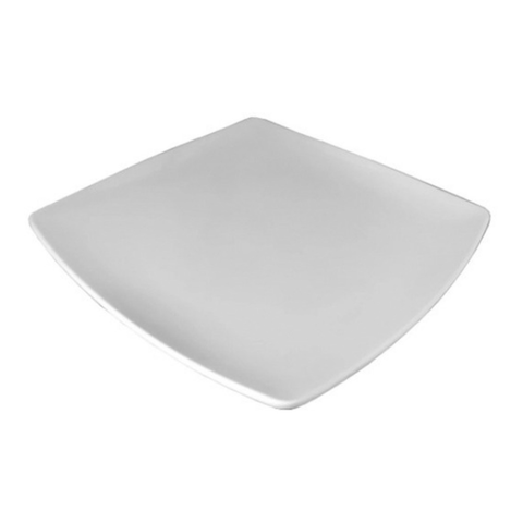 Plato de melamina cuadrado 21x2 cm