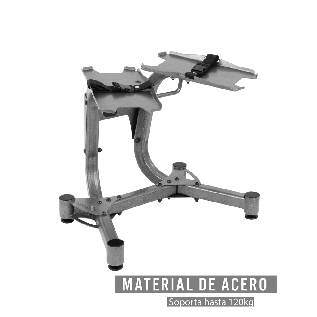 Rack Para Pesas Soporte De Mancuernas Ajustables Altera Gym