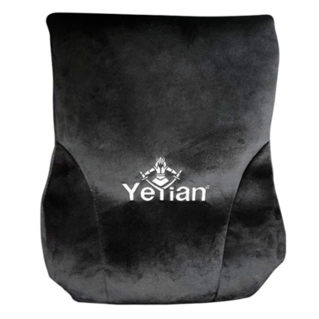 Yeyian Yka-20705 Kit De Almohada Negro, Memory Foam, Tela Alta Calidad