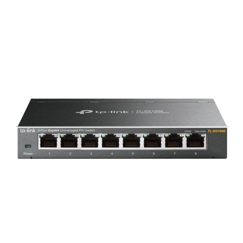 Switch TP-LINK Gigabit Ethernet TL-SG108E, 10/100/1000Mbps