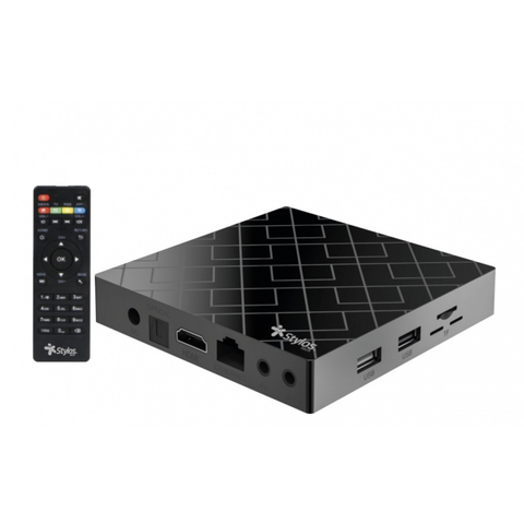 Stylos Stvtbx4b Tv Box Smart 4k 2 Gb/ 16 Gb Android 9.0 Penta-Core
