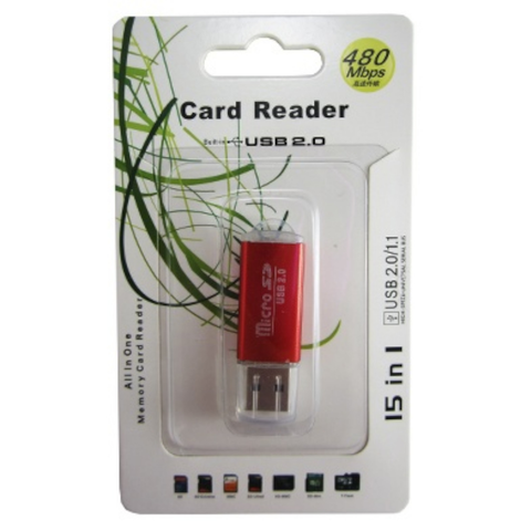 BRobotix Lector de Memoria 345673R, para MicroSD, USB 2.0