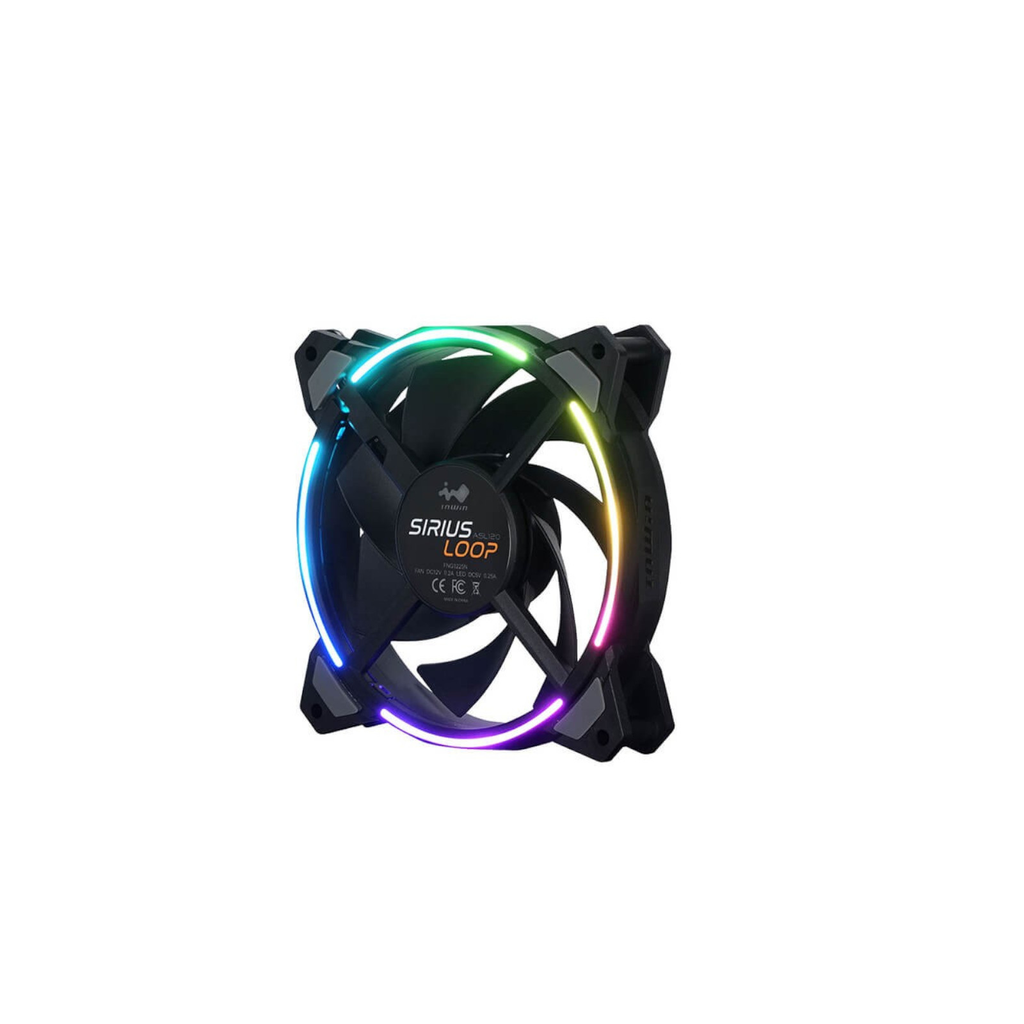 Ventilador In Win SIRIUS LOOP ASL120 RGB, 120mm, 500-1800RM