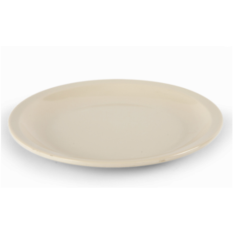 Plato De Melamina Con Diametro De 25 Cm 6 pzas