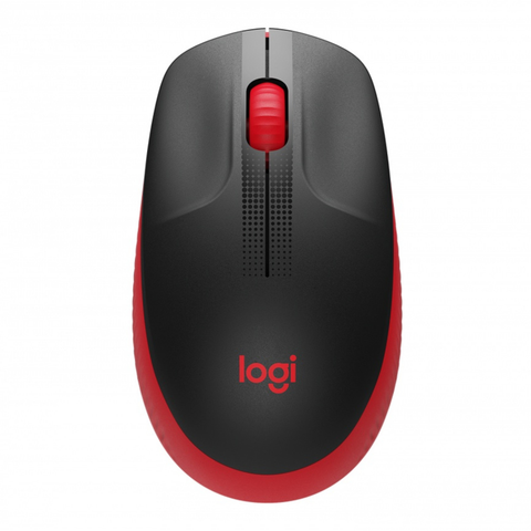 Logitech 910-005904 Mouse M190 Inalambrico Ambidiestro Rojo
