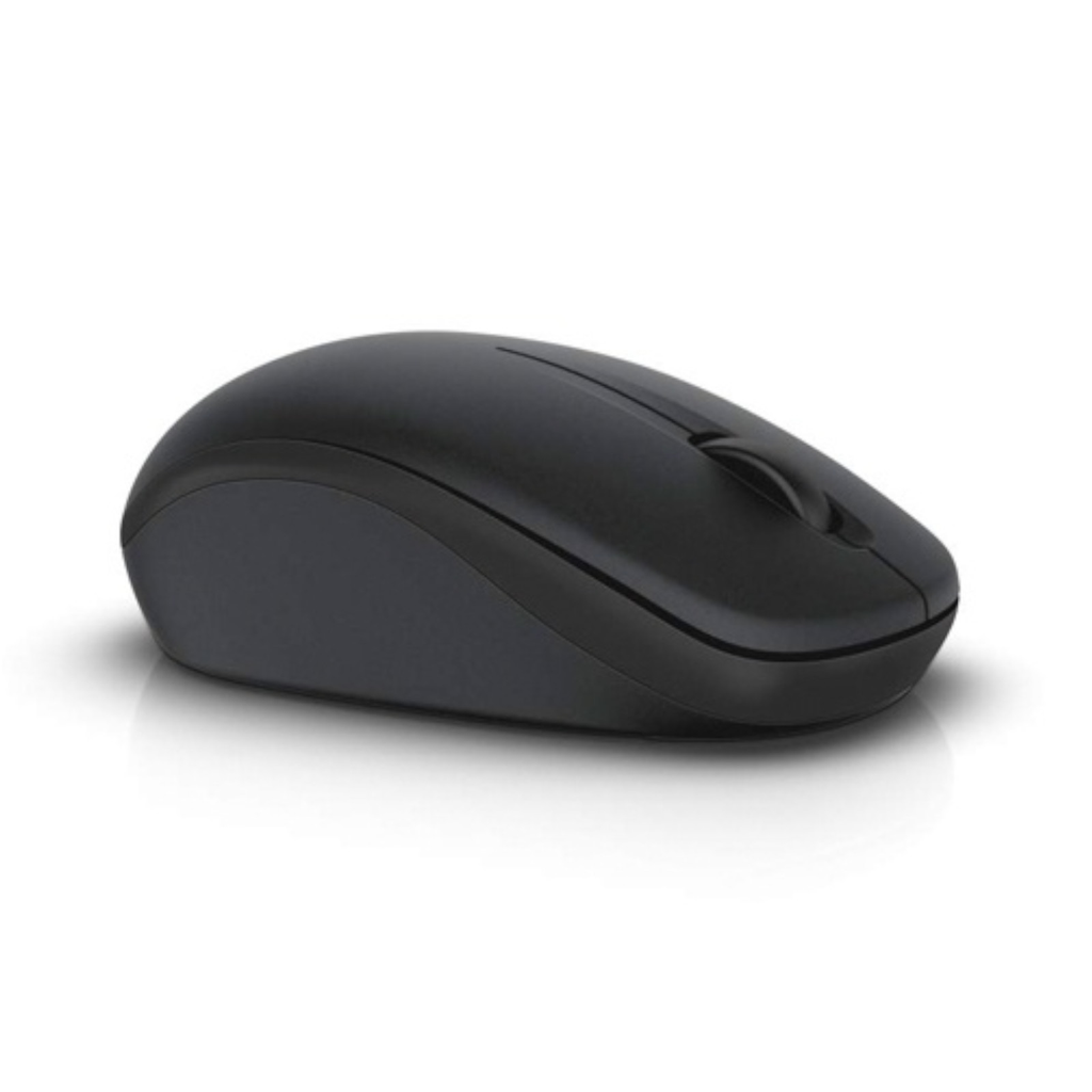 Dell 570-AALK Mouse Óptico WM126, Inalámbrico, USB, 1000DPI, Negro