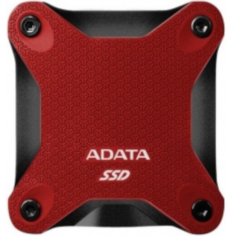 SSD Externo Adata SD600Q, 240GB, USB, Rojo
