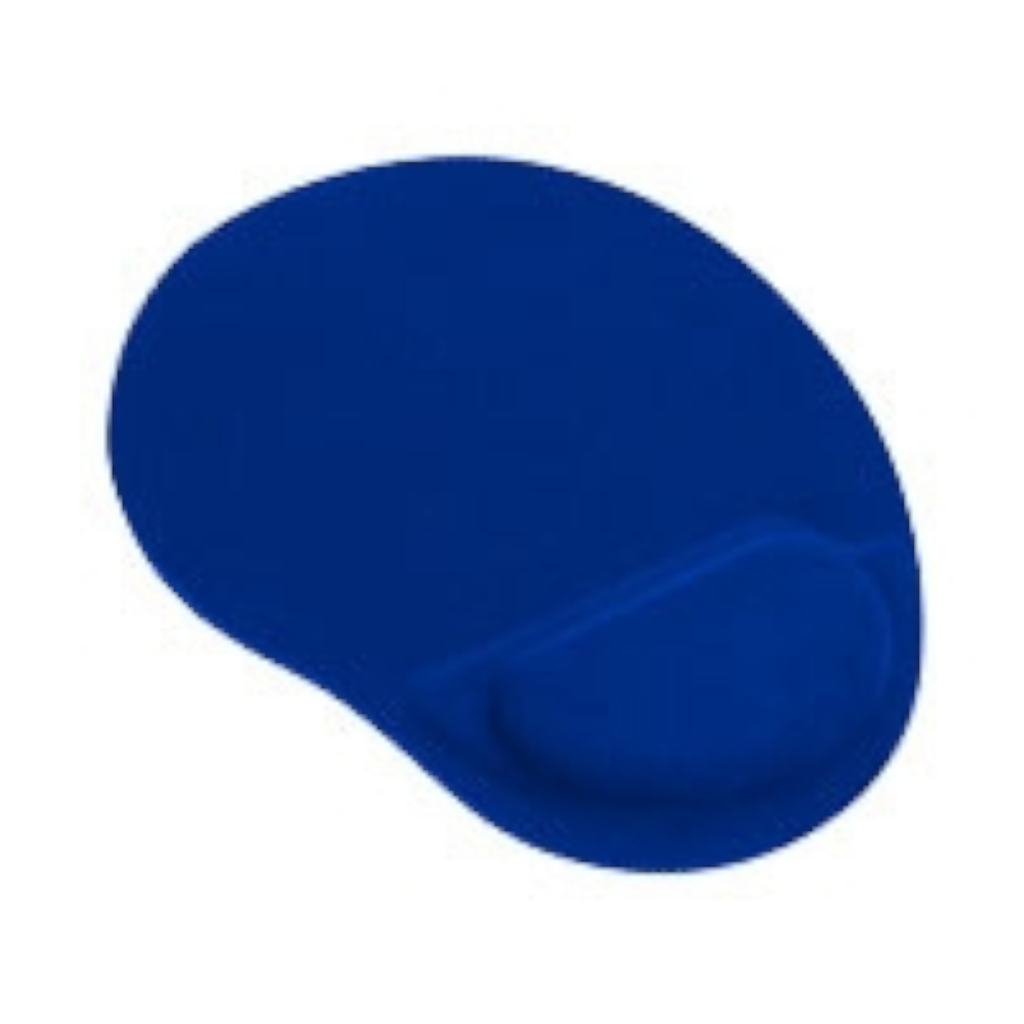 Mouse pad perfect choice ergonomico de gel azul