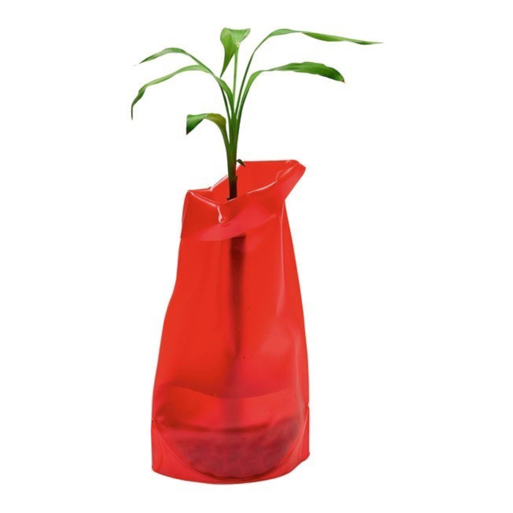 Florero grande foldable rojo