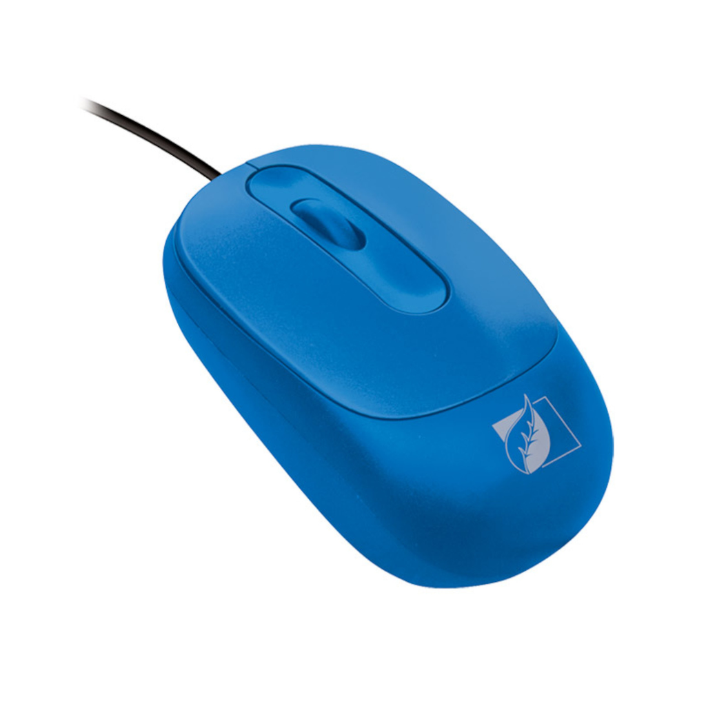 Mitzu Mouse Ergonómico Con 800 Dpis Azul