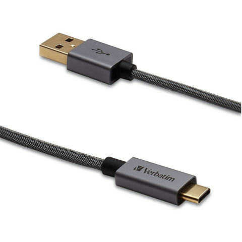 Verbatim Vb99675 Cable Usb-c A Usb-a Negro 1.2m Trenzado