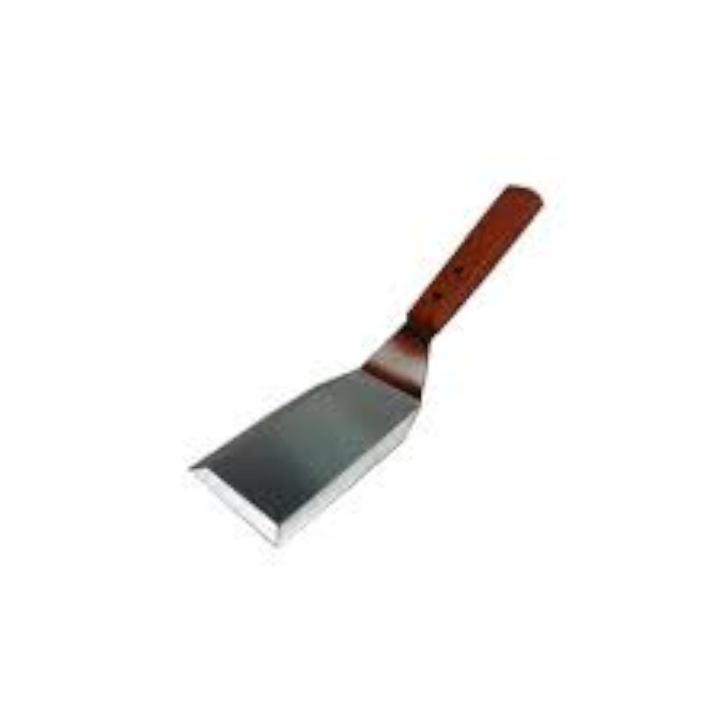 Volteador rectangular 6.5 pulg mango madera