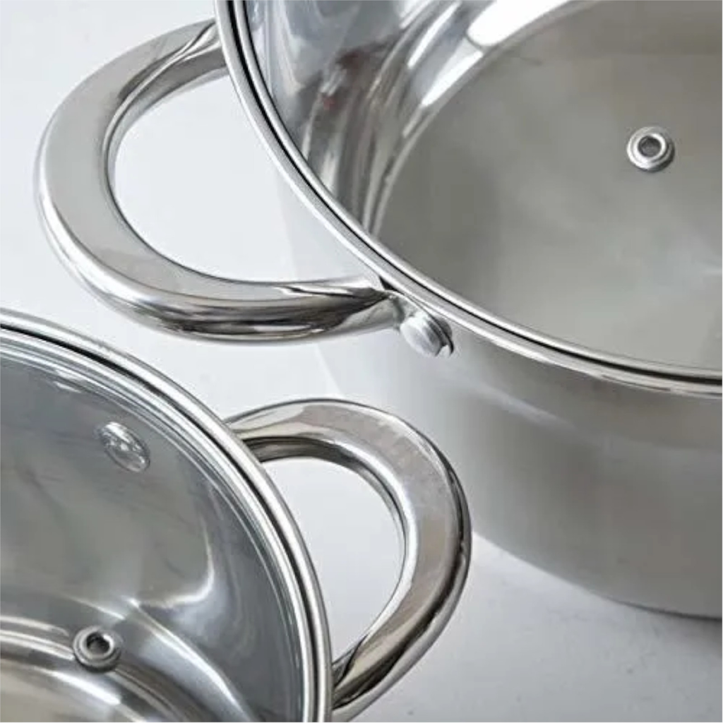 Cinsa Irlanda Batería De Cocina Acero Inoxidable De 9 Piezas