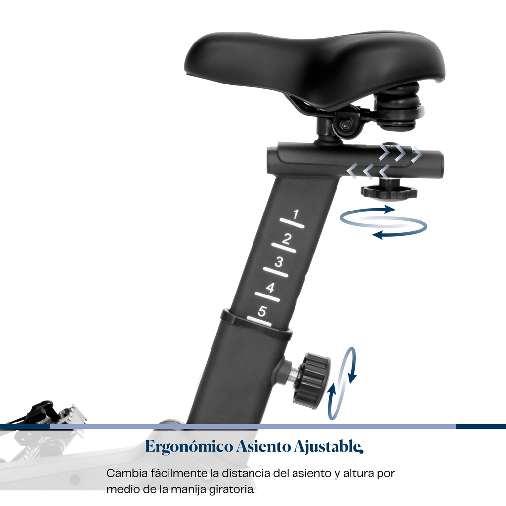 eleva Bicicleta Spinning Fitness Resistencia Magnetica