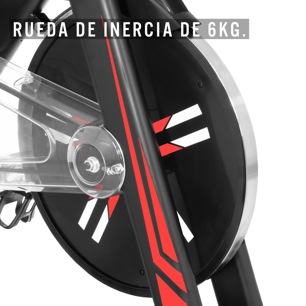 Bicicleta Fija Altera Spinning Magnetica Fitness Inercia 6kg