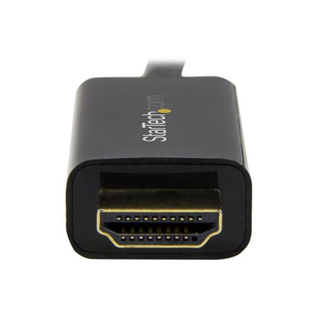 Star Tech Cable Display Port Macho Hdmi Macho, 3 Metros, Negro