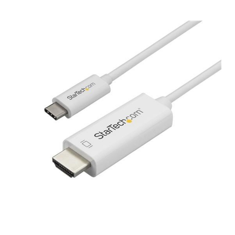 Star Tech Cable Usb C Macho Hdmi 4 K Macho, 1 Metro, Blanco