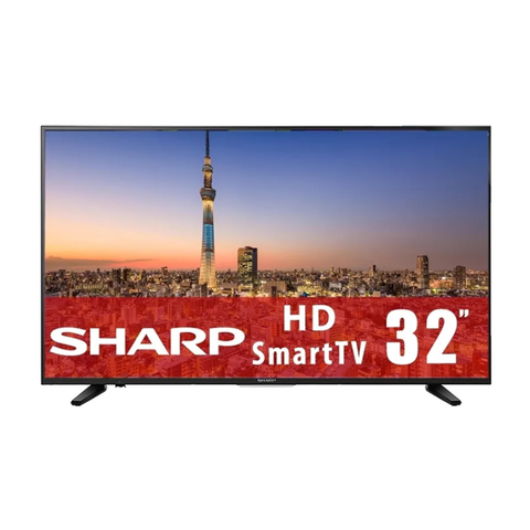 TV 32 Pulgadas 720p HD Smart TV LED, Sharp