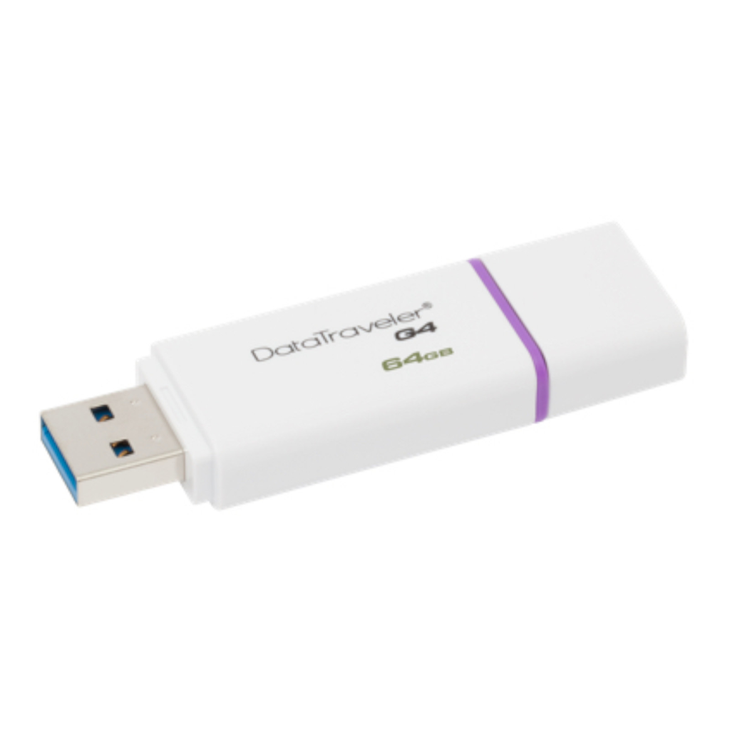 Kingston Dtig4/64gb 64gb Memoria Usb 3.0 Blanco/morado