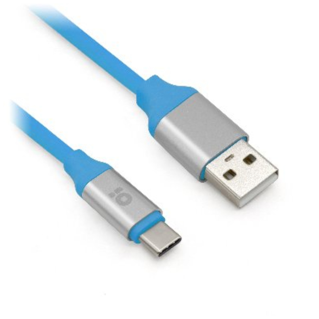 BRobotix Cable USB Macho - USB-C Macho, 1 Metro, Azul