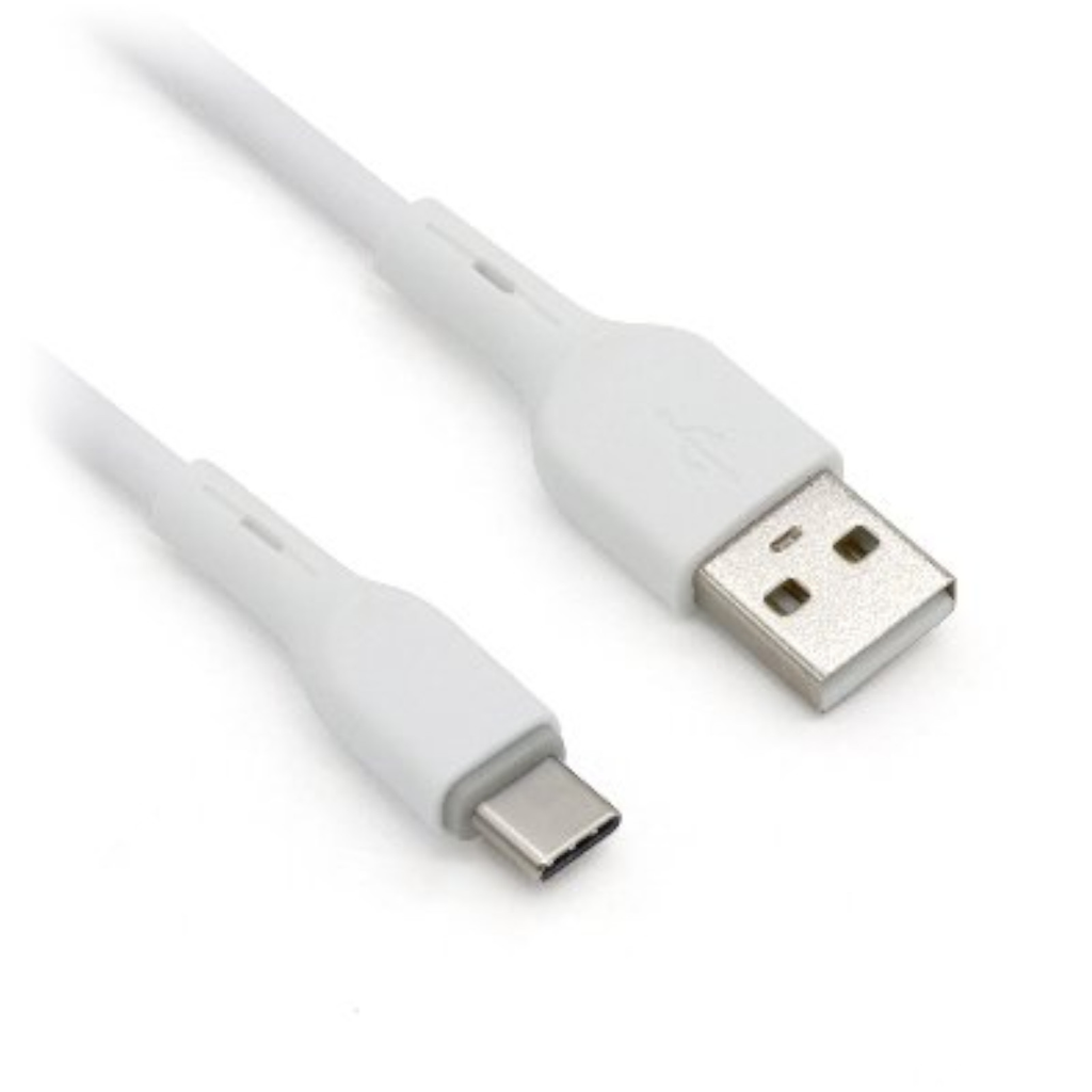 BRobotix Cable USB A Macho - USB C Macho, 1 Metro, Blanco