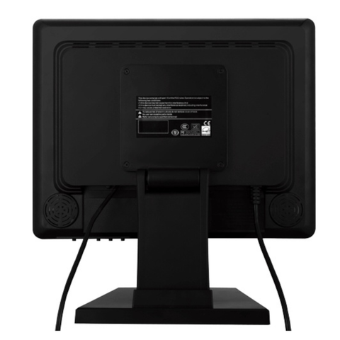 Monitor Touch Zk Teco Zkd1502 15 In, Negro, P/Punto De Venta