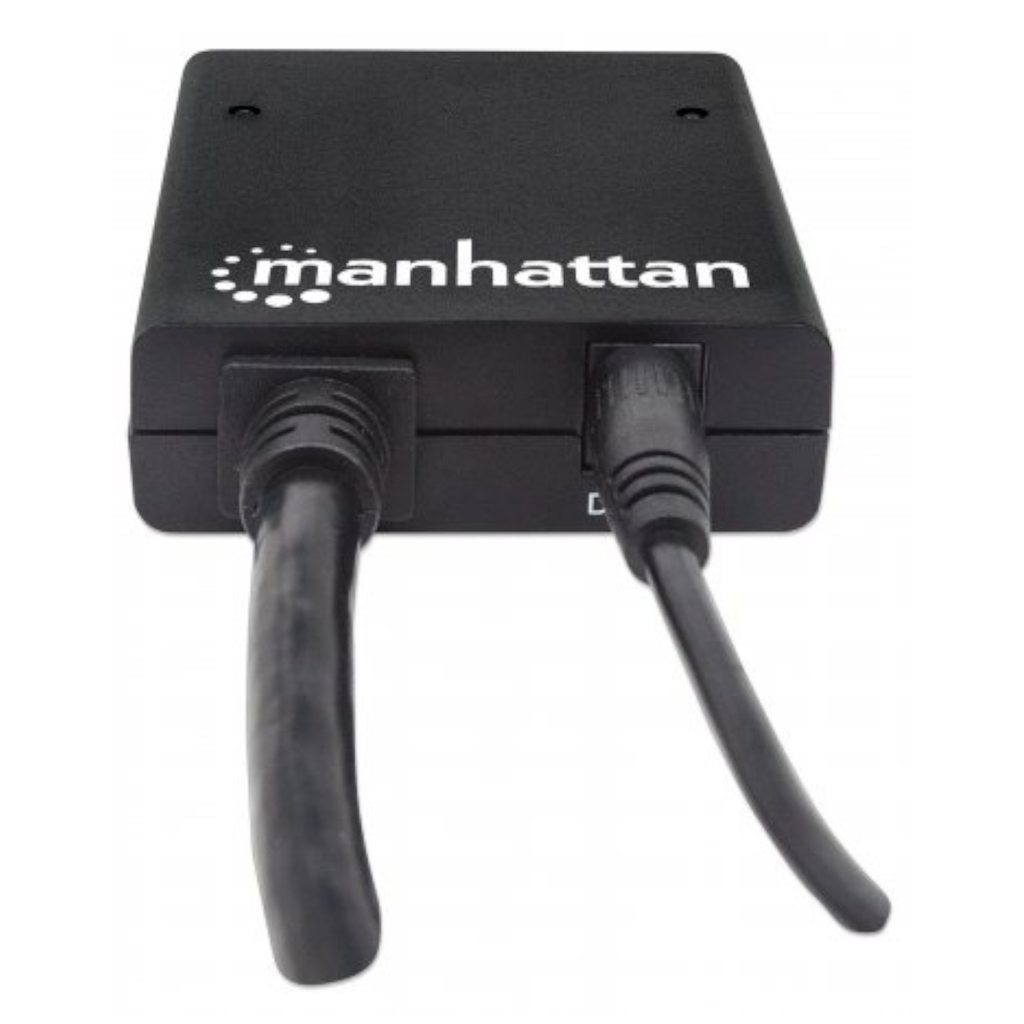 Manhattan 207430 Video Splitter Hdtv 1080 P, 1 In 2 Out