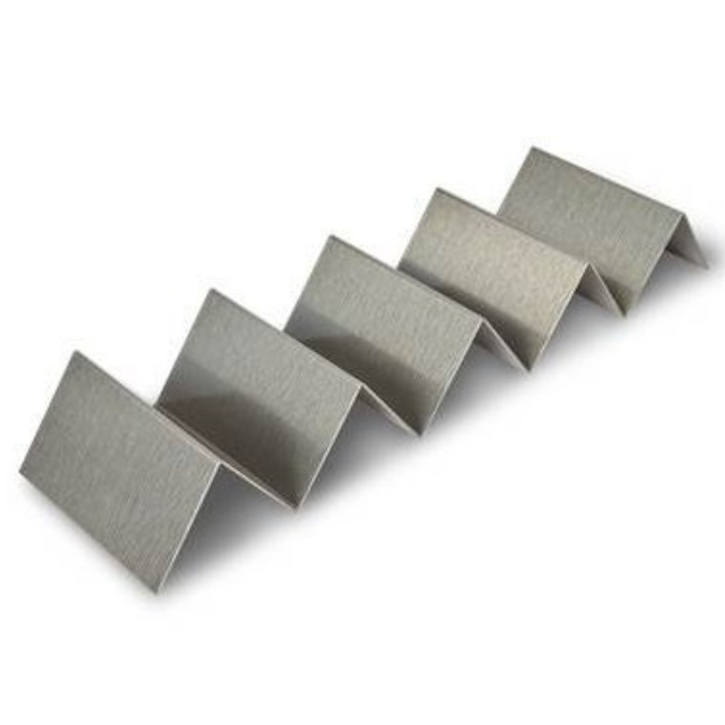 Soporte De Taco Acero Inoxidable 4 Y 5 Compartimientos