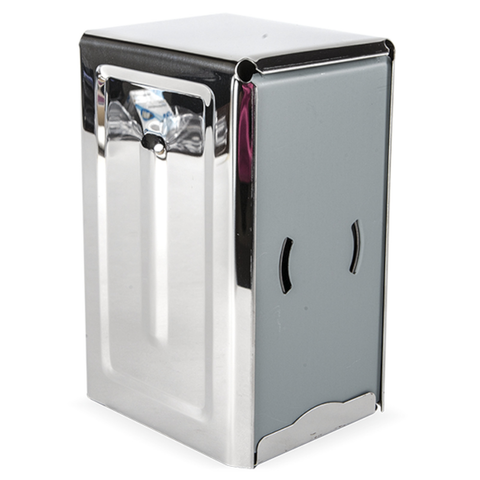 Servilletero Doble 5 Pulgadas Acero Inoxidable