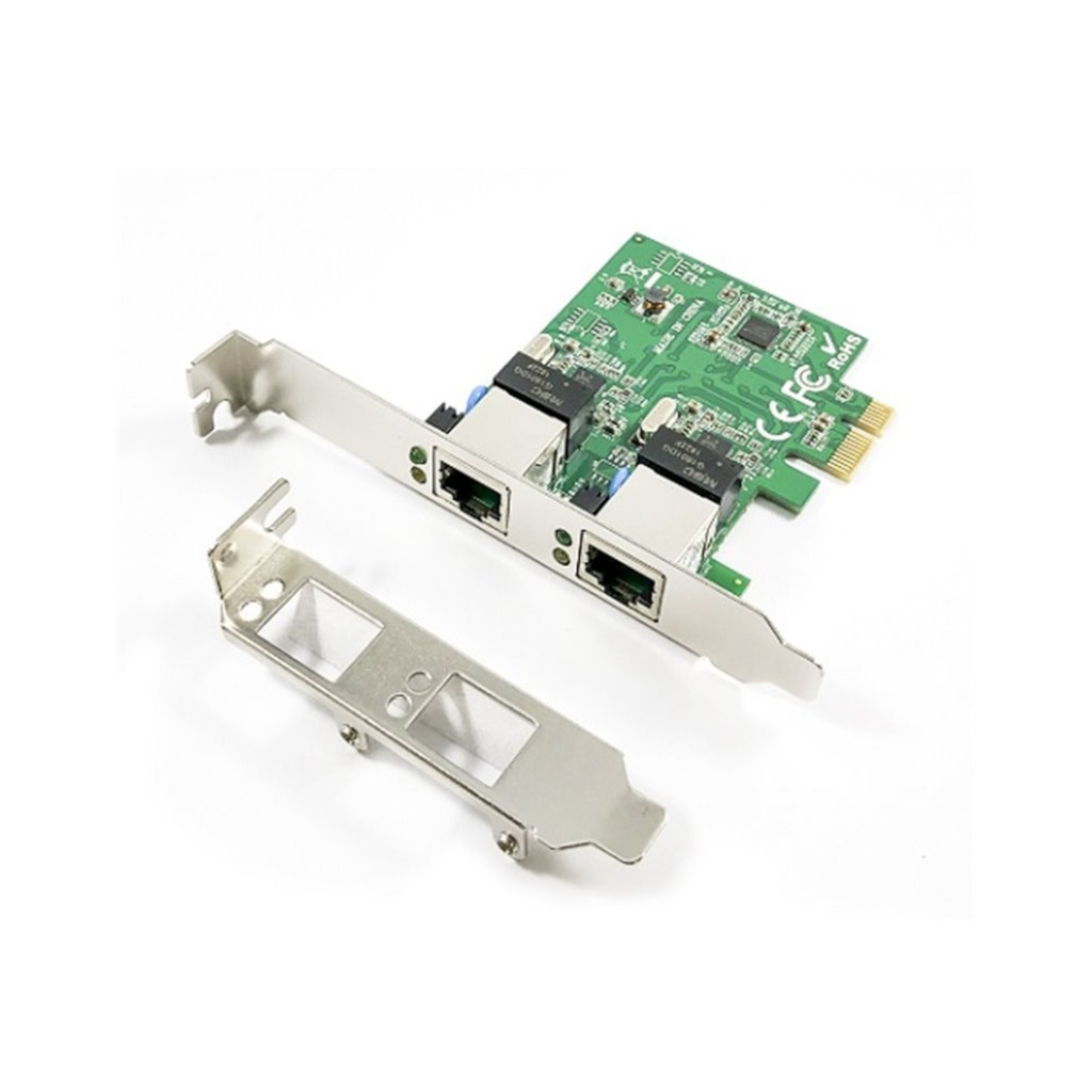 X-Media Adaptador Pci-E Dual Port Gigabit Network