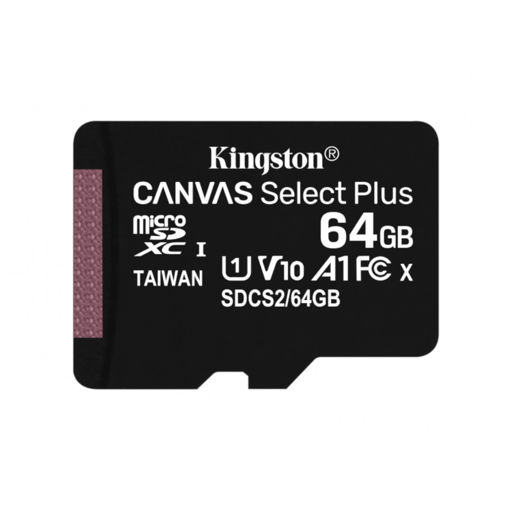 Kingston 100r/85r Memoria 64 Gb Micro Sd Canvas Select Plus Cl10 Uhs-I
