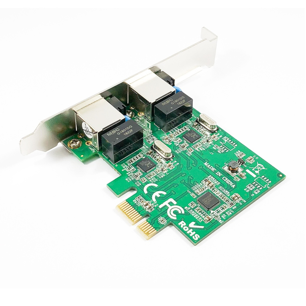 X-Media Adaptador Pci-E Dual Port Gigabit Network