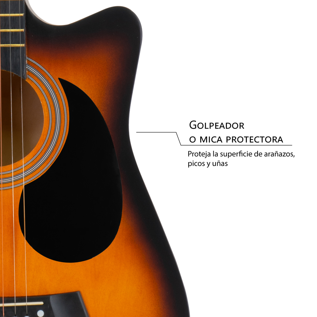 Guitarra Acustica Clasica Paquete Con Accesorios de Regalo
