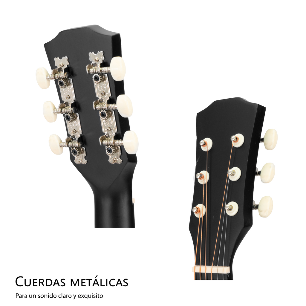 Guitarra Acustica Clasica Paquete Con Accesorios de Regalo