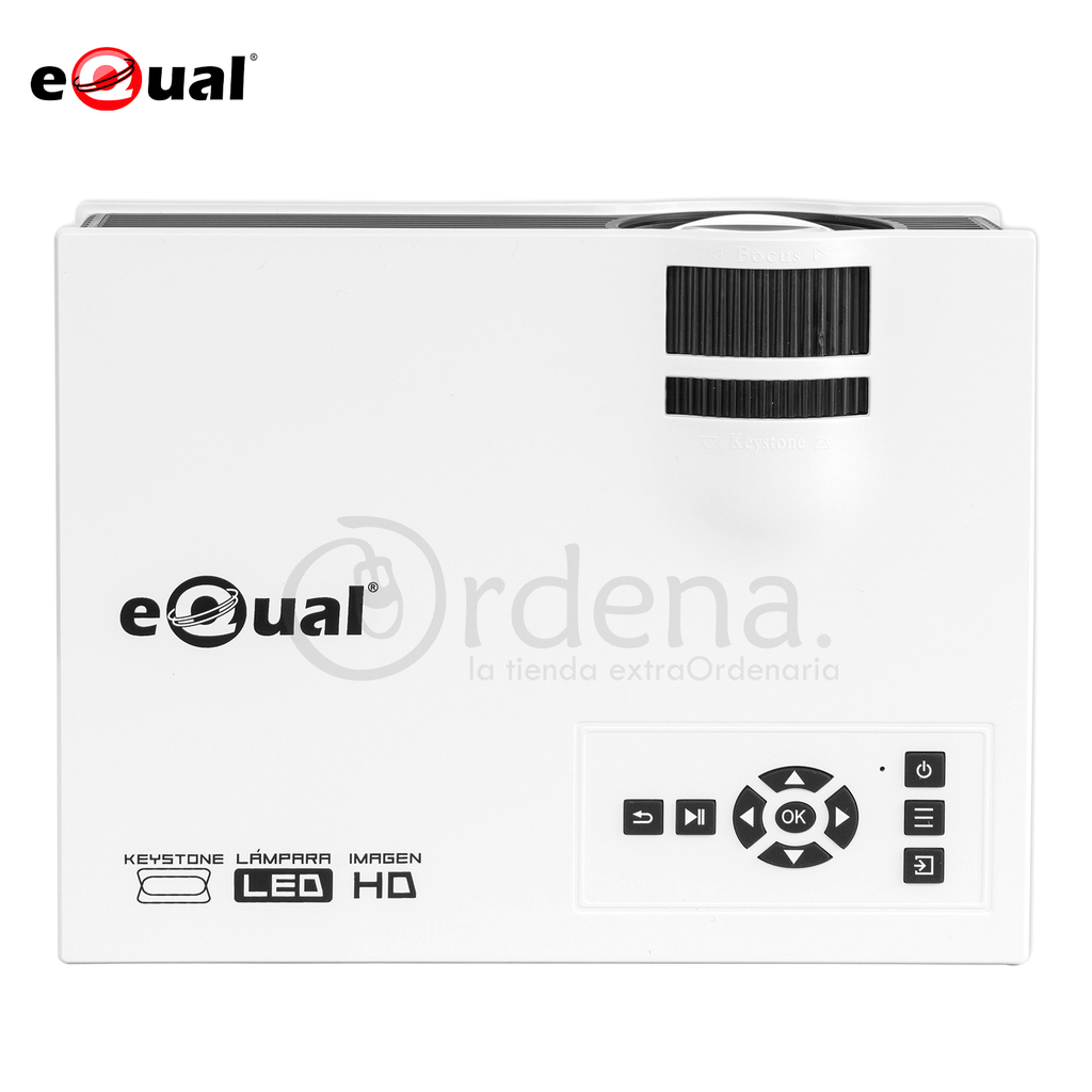 Equal Eq Py02 Luminix Proyector 2000 Lumens Blanco