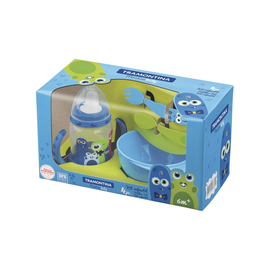 Juego de Mesa para Bebé Monsterbaby Azul 4 piezas