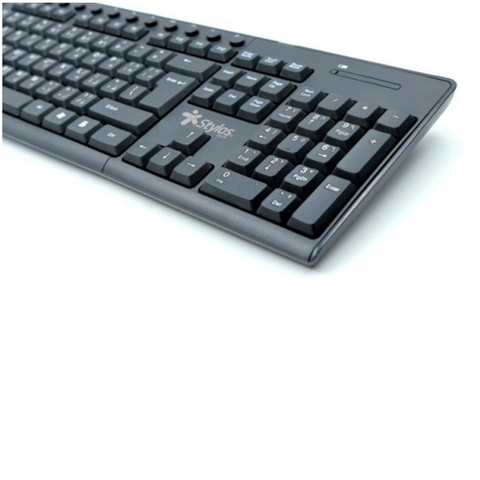 Kit Stylos mouse y teclado inalambrico usb negro español