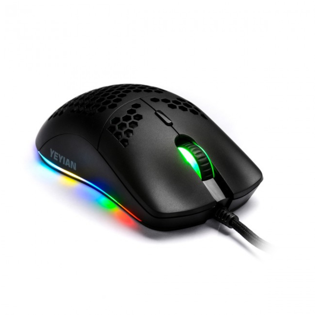 Yeyian Ymg-24310 Mouse Gamer Links 3000, Rgb, 6 Botones, Neg